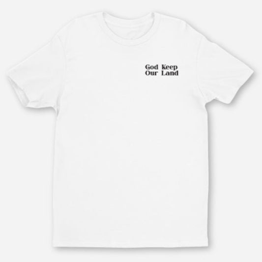 God Keep Our Land T-Shirt - White (Unisex)